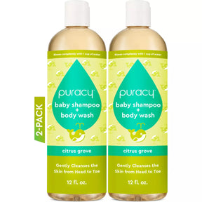 Puracy Baby Shampoo + Body Wash