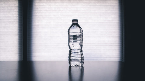 water in plastic bottle