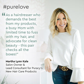 Martha Kale's Testimonial for Puracy Shampoo