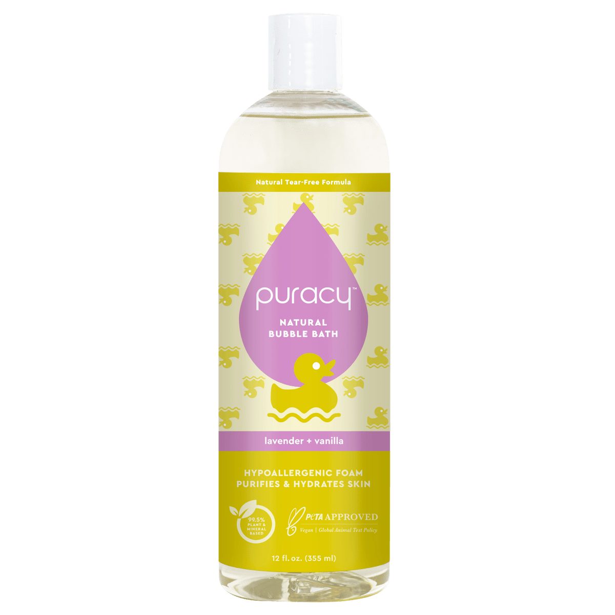 Puracy Natural Baby Bubble Bath