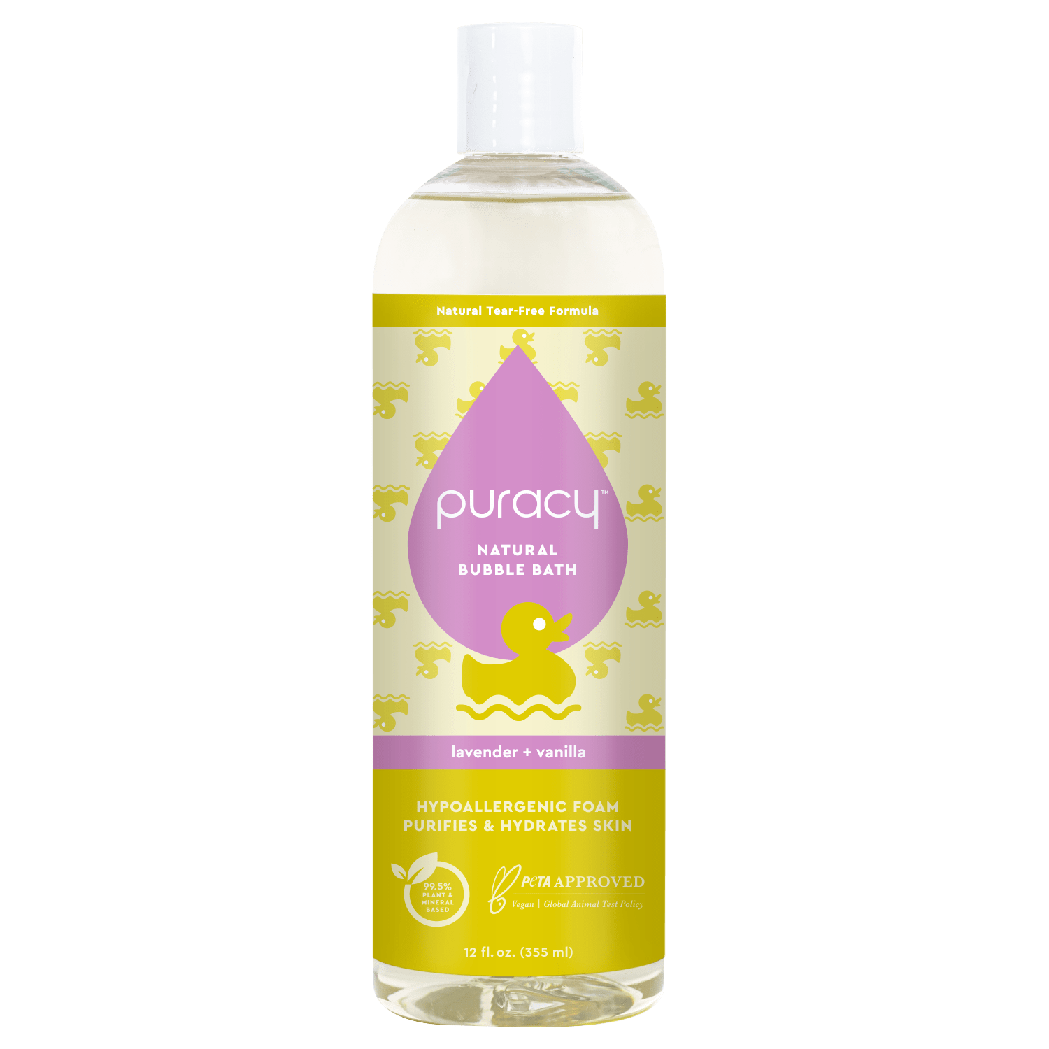 Puracy Natural Baby Bubble Bath