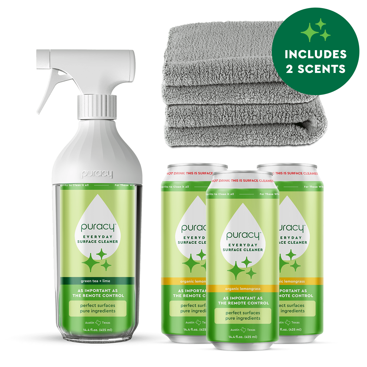 Clean Can Surface Cleaner Bundle Mixed Scents