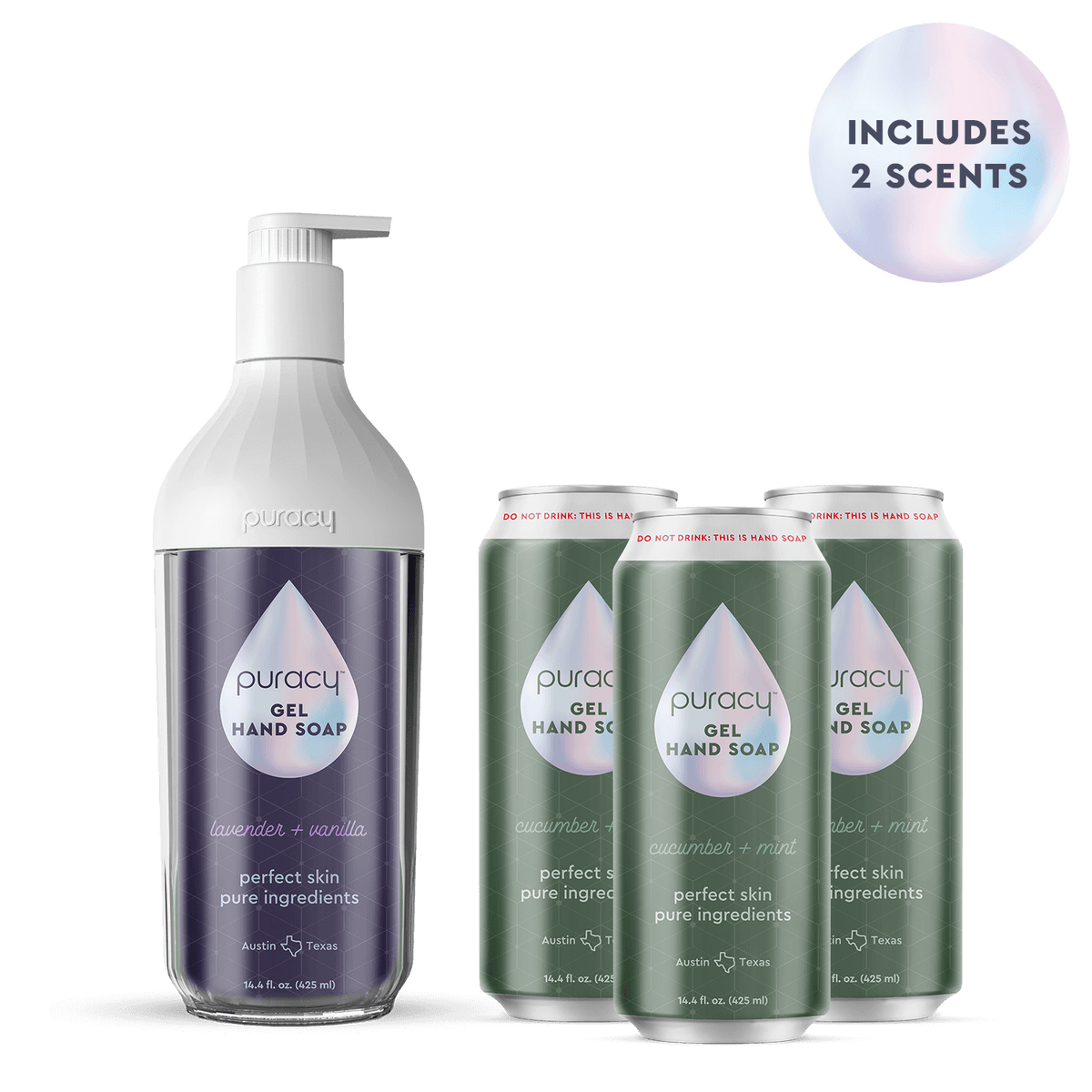 Clean Can Hand Soap Bundle Mixed Scent