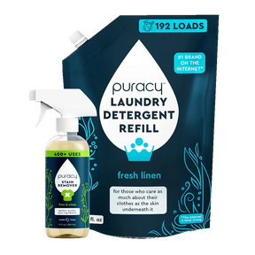 Natural Stain Remover 12oz + Laundry Detergent Bundle