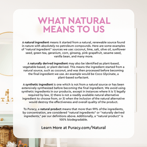 What natural means for Puracy